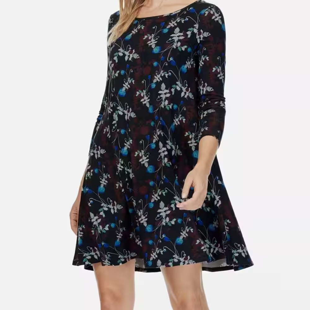 Brora UK Liberty Floral Long Sleeve Dress